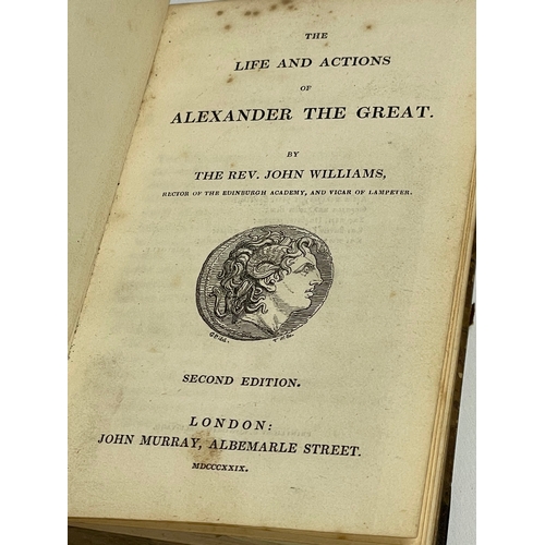 107 - A Second Edition of ‘The Life and Actions of Alexander the Great’ by The Rev. John Williams.