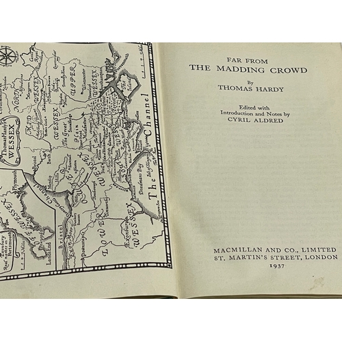 108 - 3 books by Thomas Hardy. Under The Greenwood Tree or The Mellstock Quire. The Life and Death of the ... 