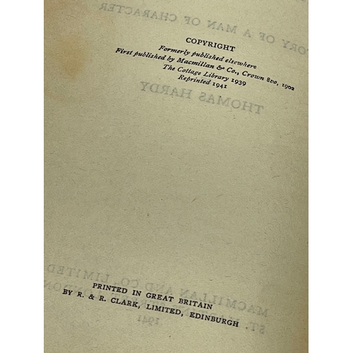 108 - 3 books by Thomas Hardy. Under The Greenwood Tree or The Mellstock Quire. The Life and Death of the ... 