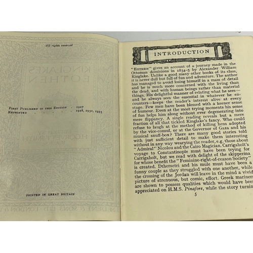 110 - A collection of books. Including Oscar Wilde A Critical Study by Arthur Ransome, Fourth Edition. Spe... 