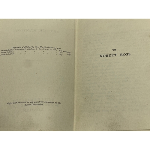 110 - A collection of books. Including Oscar Wilde A Critical Study by Arthur Ransome, Fourth Edition. Spe... 