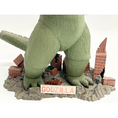 167 - An Aurora 1964 ‘Godzilla’ painted model kit figure. 20x22cm