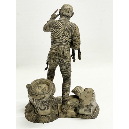 168 - An Aurora 1963 ‘The Mummy’ painted model kit figure. 16x22cm