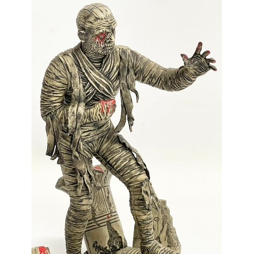 168 - An Aurora 1963 ‘The Mummy’ painted model kit figure. 16x22cm