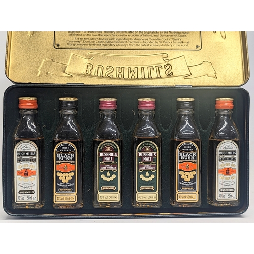 140A - A collection of Bushmills Irish Whiskey miniatures.