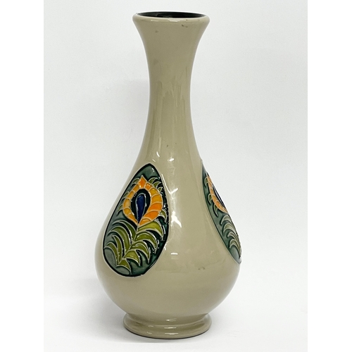 644 - A Moorcroft pottery vase. 16cm