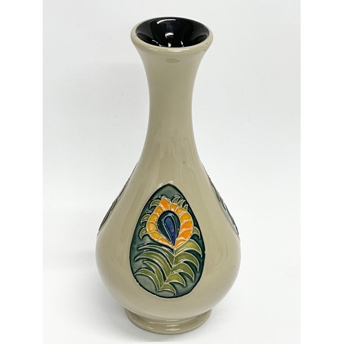 644 - A Moorcroft pottery vase. 16cm