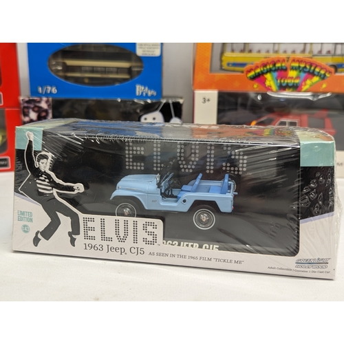 302 - A quantity of collectable models, including Corgi The Beatles Magical Mystery Tour model, Corgi The ... 