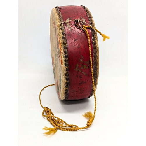 891 - A vintage Irish Bodhran drum. 31.5cm