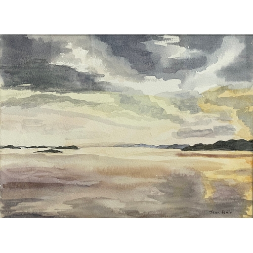 80 - A watercolour painting by Jean Blair. Painting measures 28.5x21cm. Frame 46x38cm.