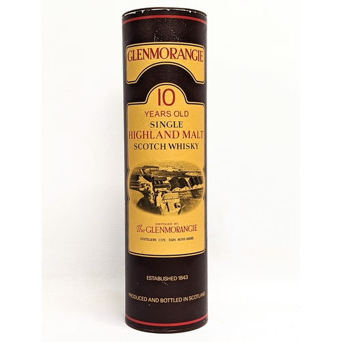 20 - A sealed Glenmorangie 10 Year Single Highland Malt Scotch Whisky in case. Bottled 1990s. 75cl.