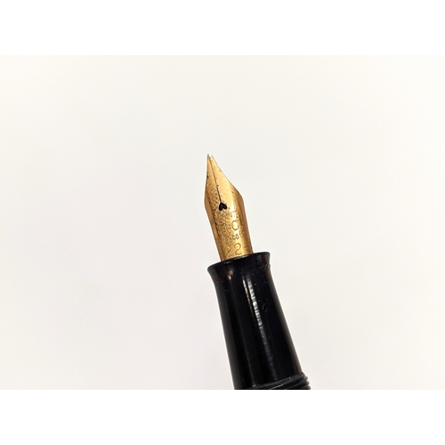 723 - A The De La Rue Pen with 14ct gold nib