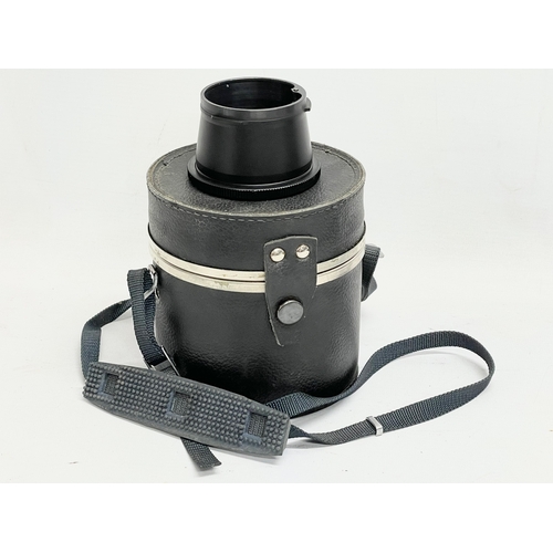 276 - A Pentacon Six TL camera in case with a Zodiak Lens for KIEV in case with accessories.