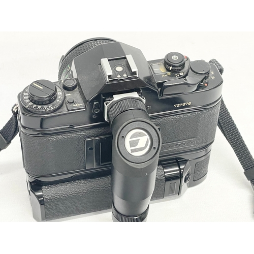 285 - A Canon A-1 camera.