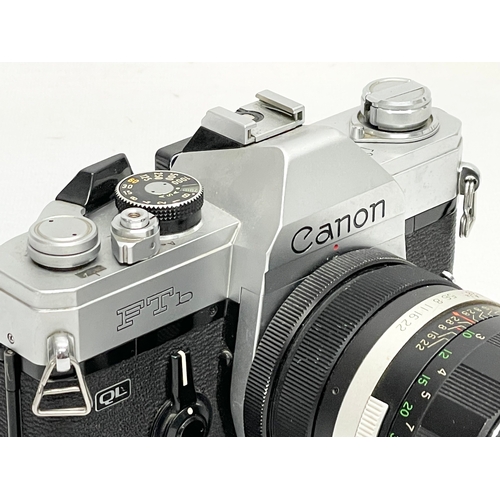 290 - A Canon FTb QL camera. 303970.