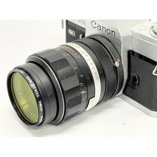 290 - A Canon FTb QL camera. 303970.