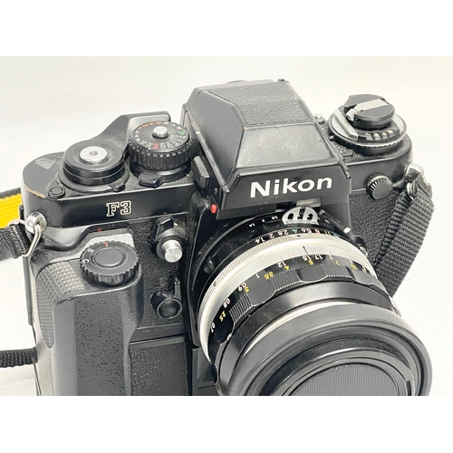 300 - A Nikon F3 camera.