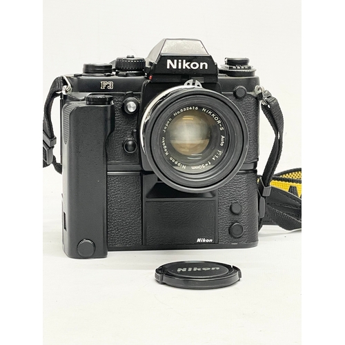 300 - A Nikon F3 camera.