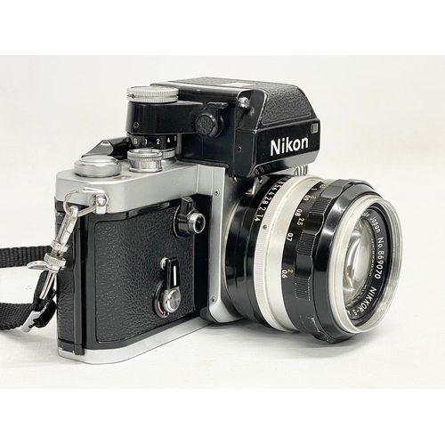 301 - A Nikon F2 camera.