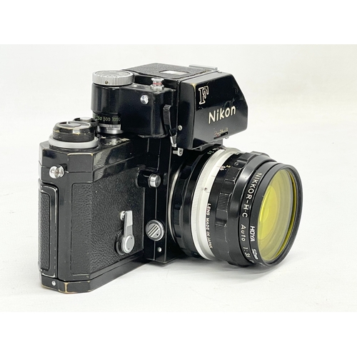 302 - A Nikon F camera.