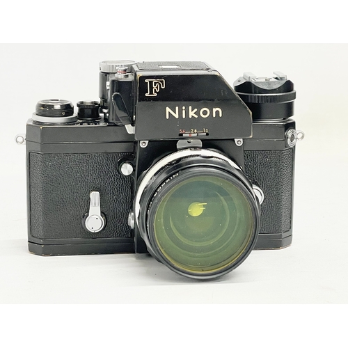 302 - A Nikon F camera.