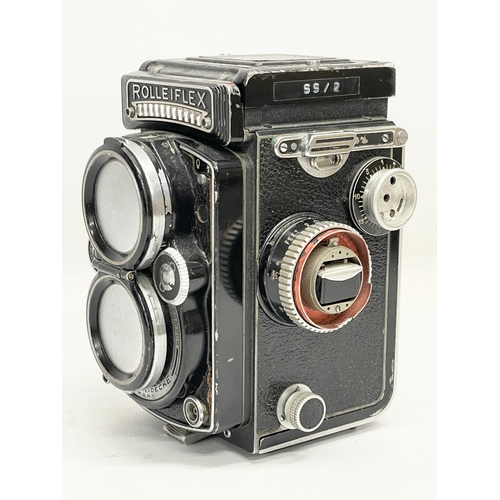 431 - A Rolleiflex Franke & Heidecke camera.