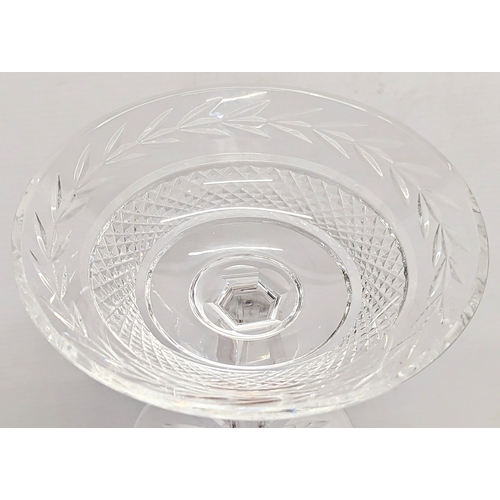 613 - A Waterford Crystal comport. 15.5x13.5cm