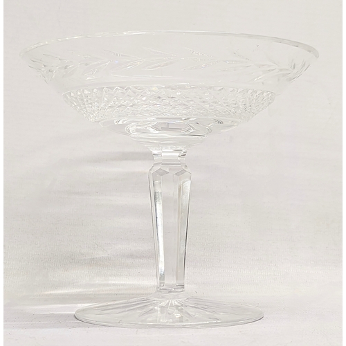 613 - A Waterford Crystal comport. 15.5x13.5cm