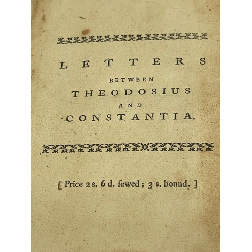 135 - Two 18th century books dated 1764. The Connoisseur by Mr Town, Critic and Censor-General. Letters Be... 