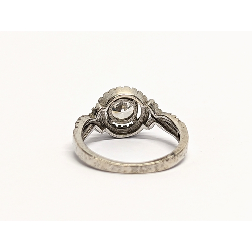 741 - A silver ring