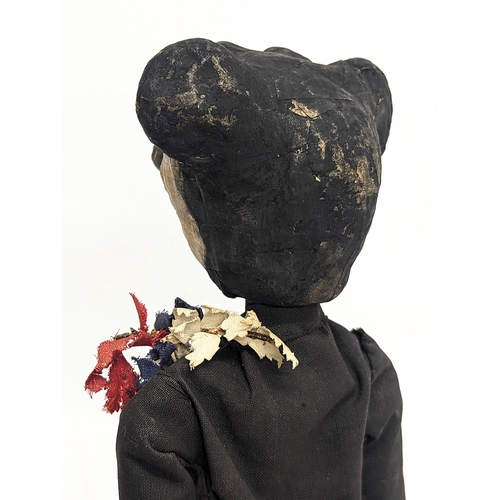 545 - A rare 1930’s Deans Rag Book Co. LTD Mickey Mouse doll with paper-mache head, circa 1930s. 27cm