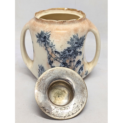 618 - A late 19th century Doulton Burslem 