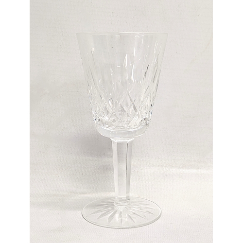 620 - A set of 6 Waterford Crystal 'Lismore' pattern drinking glasses. 14cm