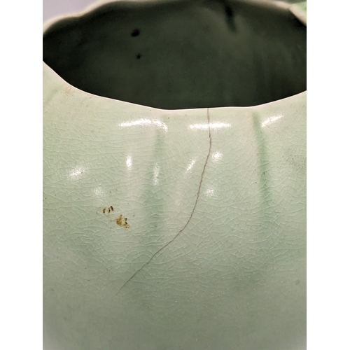 624 - A Sylvac pottery vase. 22cm