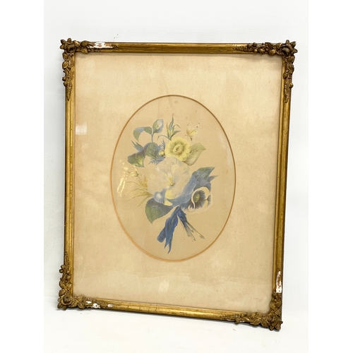 159 - A pair of Edwardian ornate gilt framed Still Life prints. 38x45cm.