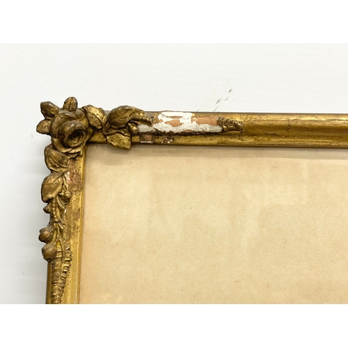 159 - A pair of Edwardian ornate gilt framed Still Life prints. 38x45cm.