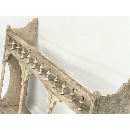 170 - An Edwardian wall bracket. 73.5x13.5x49cm