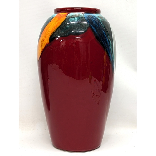 642 - A large Poole Pottery vase. 34cm