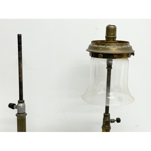 354 - 2 large vintage Tilley lamps. 59cm.