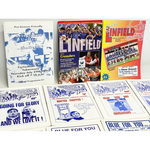 585I - A collection of Linfield Fanzine’s. Numbers 5,6,7,9,11,13,14,16,17.