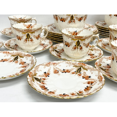 699 - A late 19th century Aynsley porcelain tea set. Circa 1880’s.