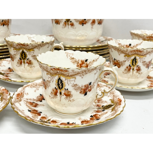 699 - A late 19th century Aynsley porcelain tea set. Circa 1880’s.