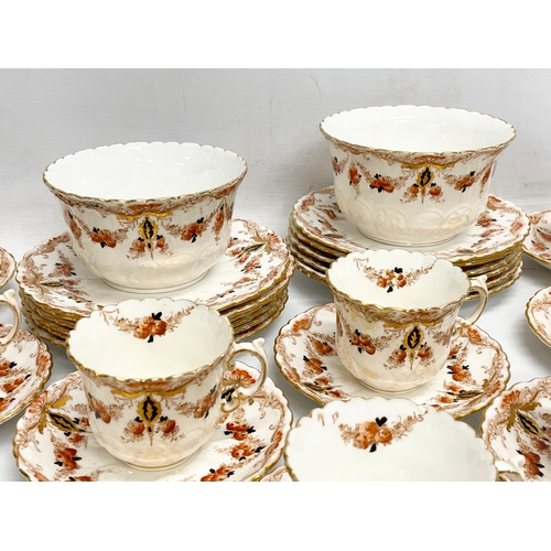 699 - A late 19th century Aynsley porcelain tea set. Circa 1880’s.