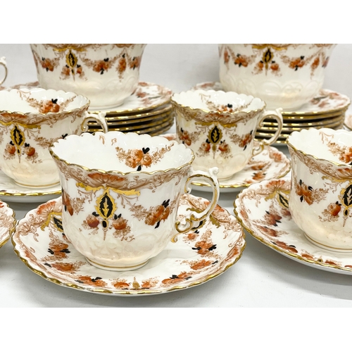 699 - A late 19th century Aynsley porcelain tea set. Circa 1880’s.