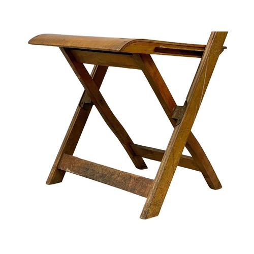 387 - A vintage folding chair