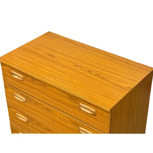 521F - A Mid Century chest of drawers by Schreiber.  75x43x71cm