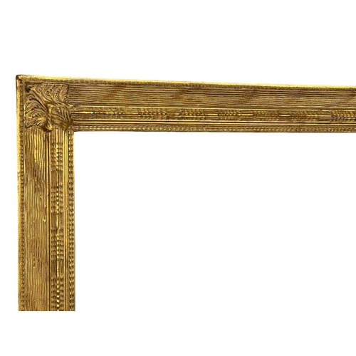 1624 - Large ornate gilt framed bevelled mirros, 140x110cm