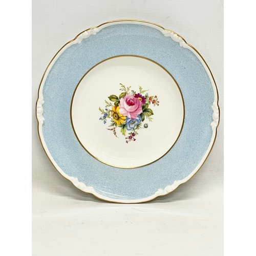 847 - A Royal Crown Derby porcelain plate. 1930’s. 26cm.