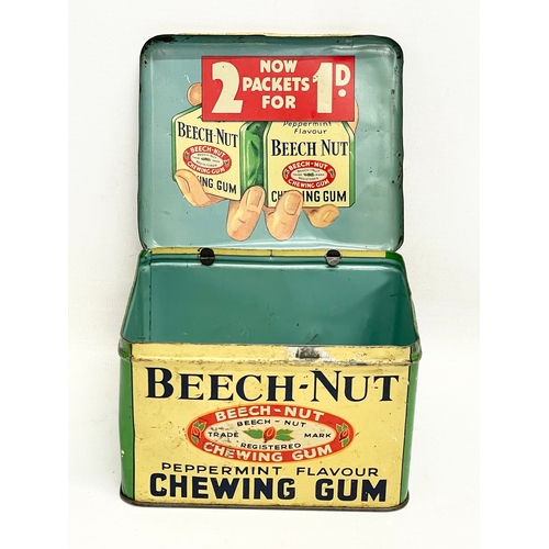 149 - A vintage Beech-Nut Chewing Gum tin. A Murray’s Erinmore Flake Tobacco tin. Cigarettes Egyptiennes t... 