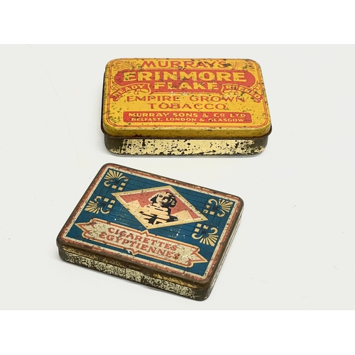 149 - A vintage Beech-Nut Chewing Gum tin. A Murray’s Erinmore Flake Tobacco tin. Cigarettes Egyptiennes t... 